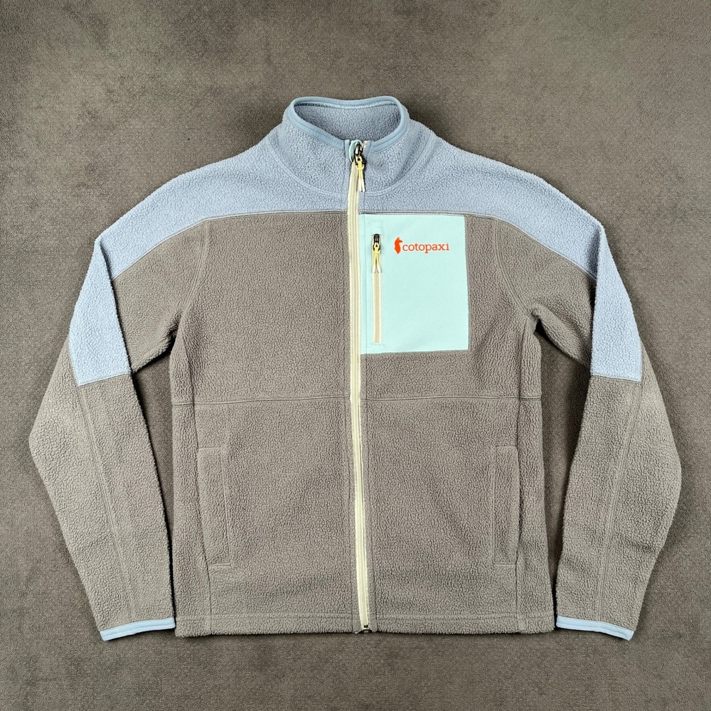Cotopaxi Abrazo Fleece Jacket Womens XS Gray Blue Full Zip Colorblock F23471W544